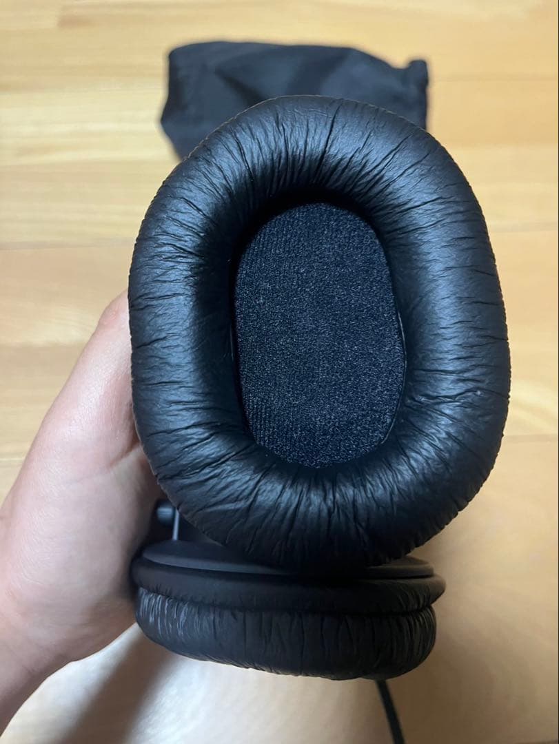 SONY ヘッドフォン コイルケーブル 収納袋付き