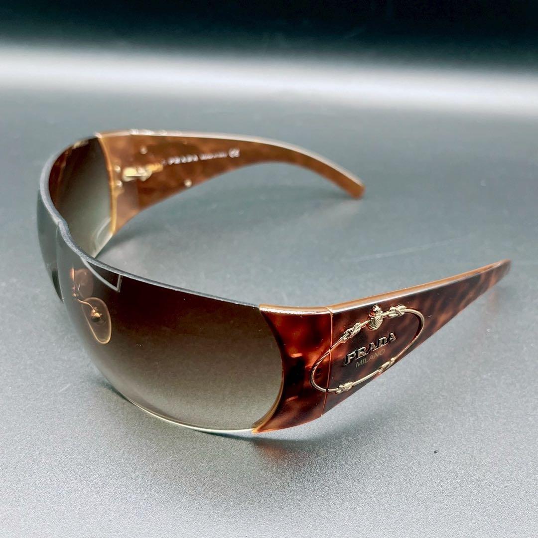 小物 PRADA archive sunglasses y2k rimless