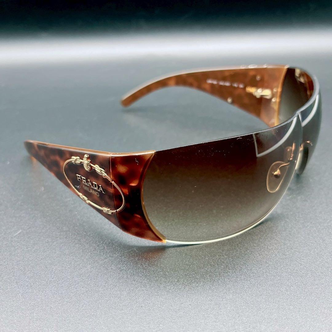 小物 PRADA archive sunglasses y2k rimless