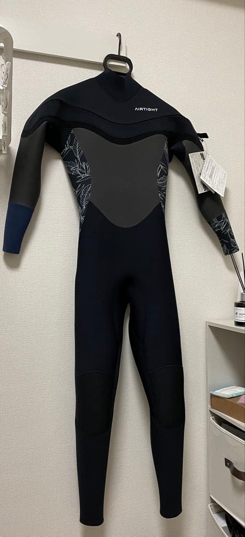 AIRTIGHT フロントジッパー ウェットスーツ セミドライ 裏起毛