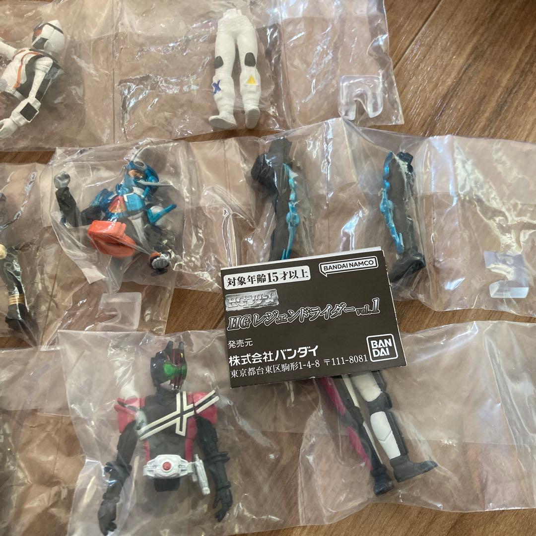 hgシリーズ レジェンドライダー　セット