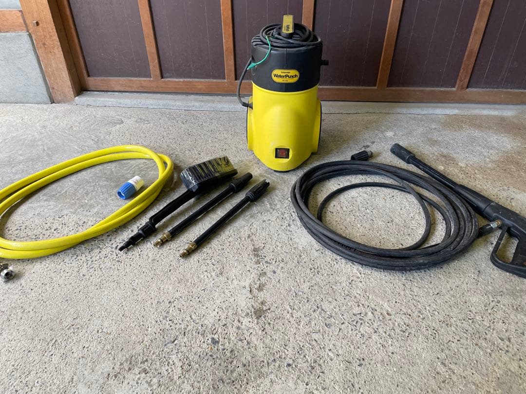 東芝 高圧洗浄機 WP-80C 本体 付属品