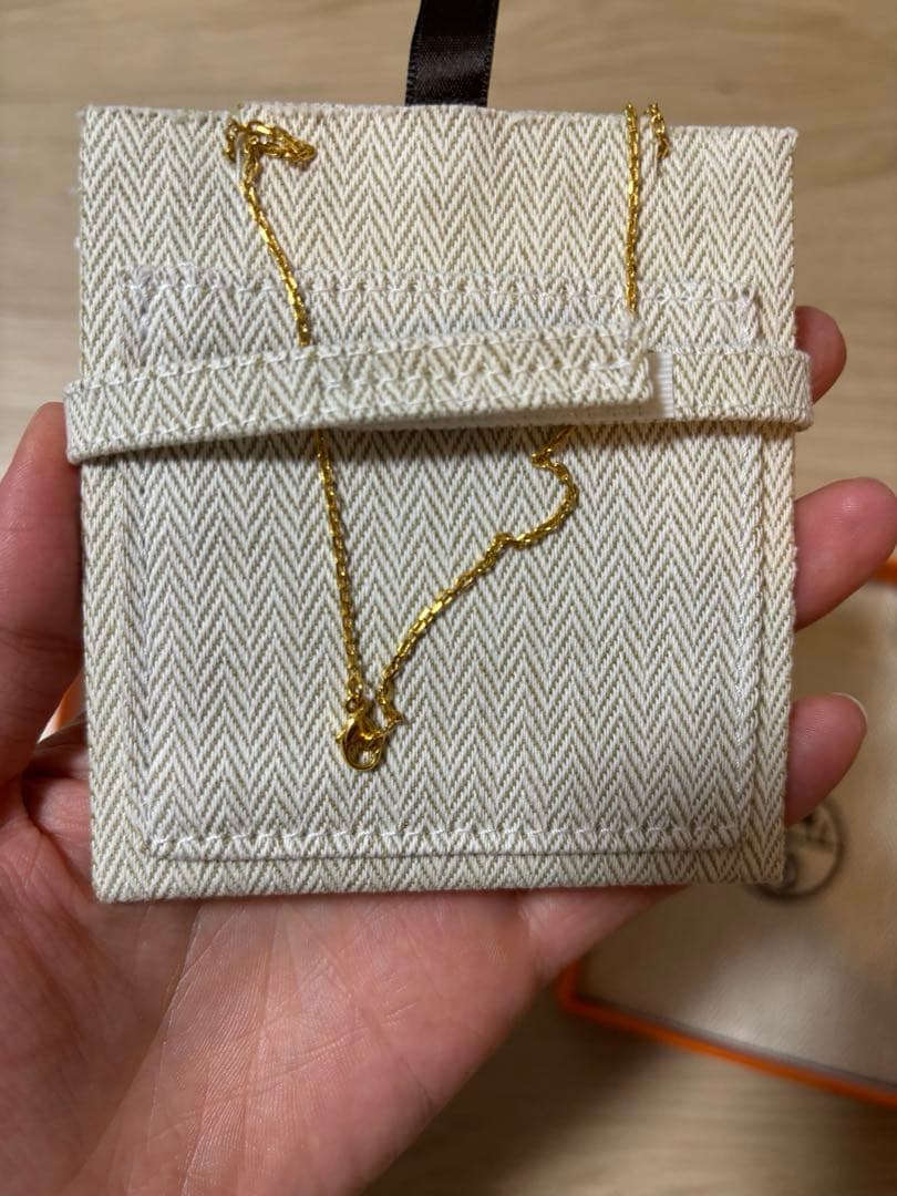 HERMES ポップH ミニ ネックレス