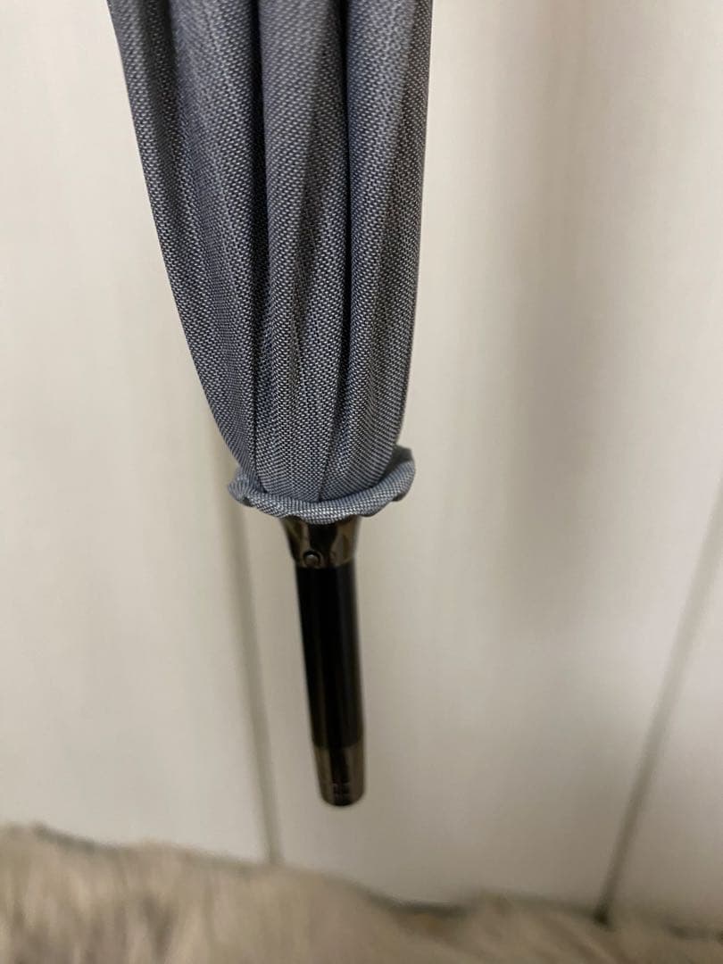 サンバリア100 日傘 長傘 フリル長傘 M　フロスト