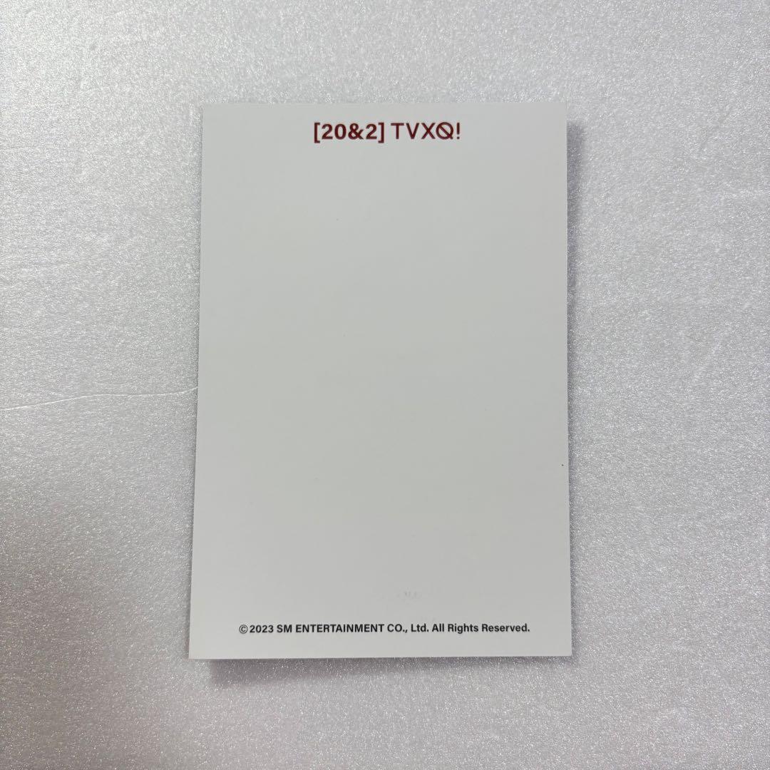 チャンミン 展示会 EXHIBITION 20&2 レンチキュラー トレカ