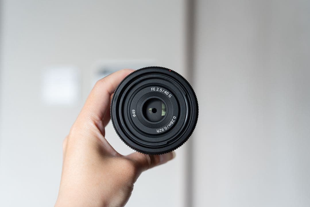 【フィルター付】SONY FE 40mm F2.5 G 単焦点レンズ