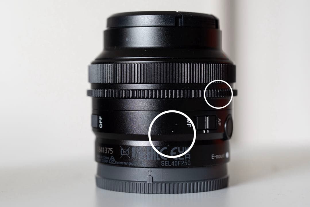 【フィルター付】SONY FE 40mm F2.5 G 単焦点レンズ