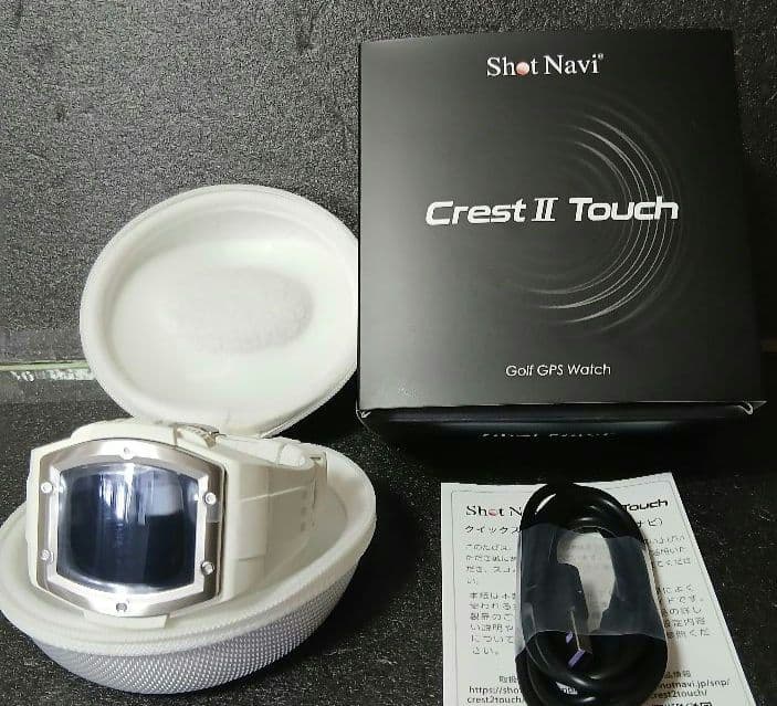 Shot Navi Crest II Touch ゴルフ GPS ウォッチ