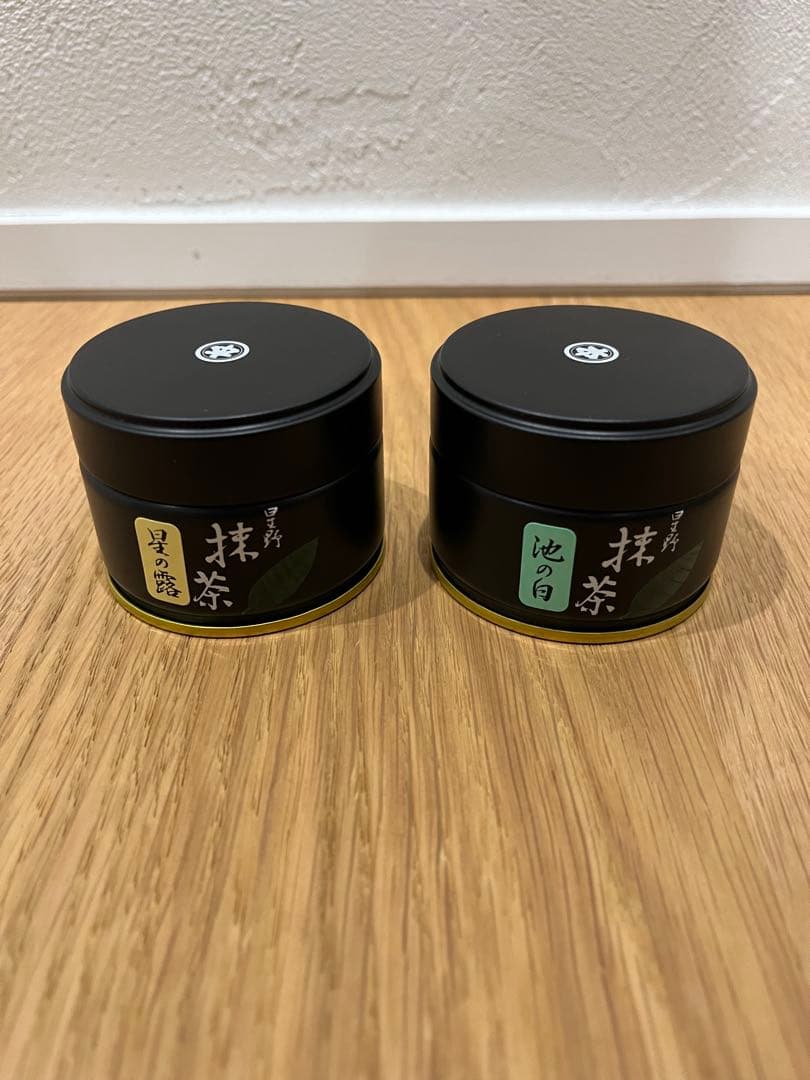 ★星野製茶園★　抹茶　【池の白】【星の露】20g入り 2点セット