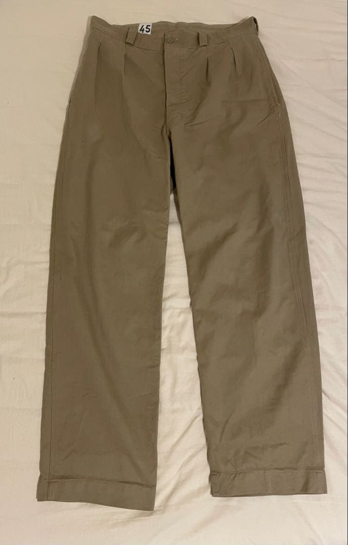 【値下げ交渉可】 50s M52 チノパン 45 フランス軍