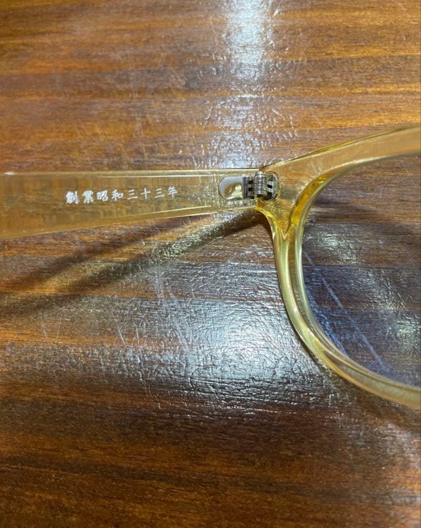 金子眼鏡 クリア ラウンド メガネ サングラス