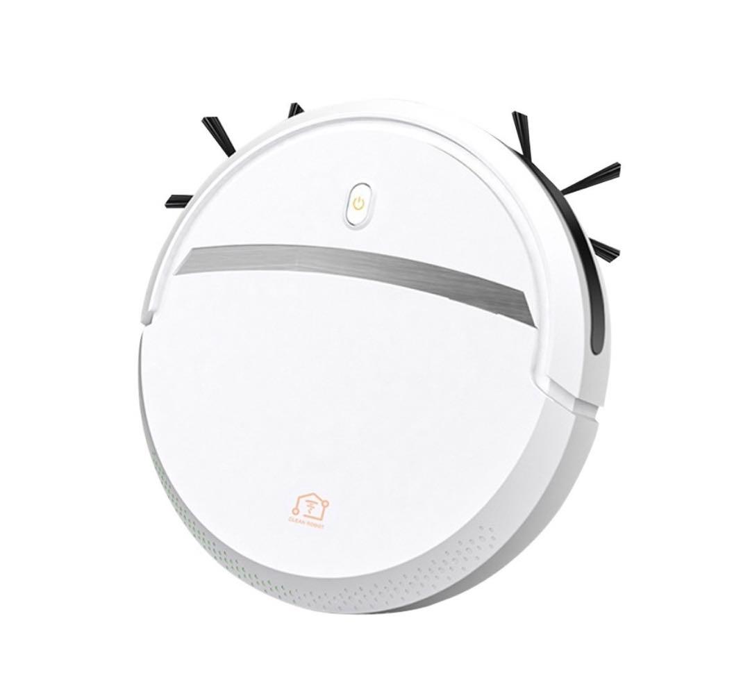人気！再入荷！お掃除ロボット　ホワイト　超薄型　便利　オシャレ