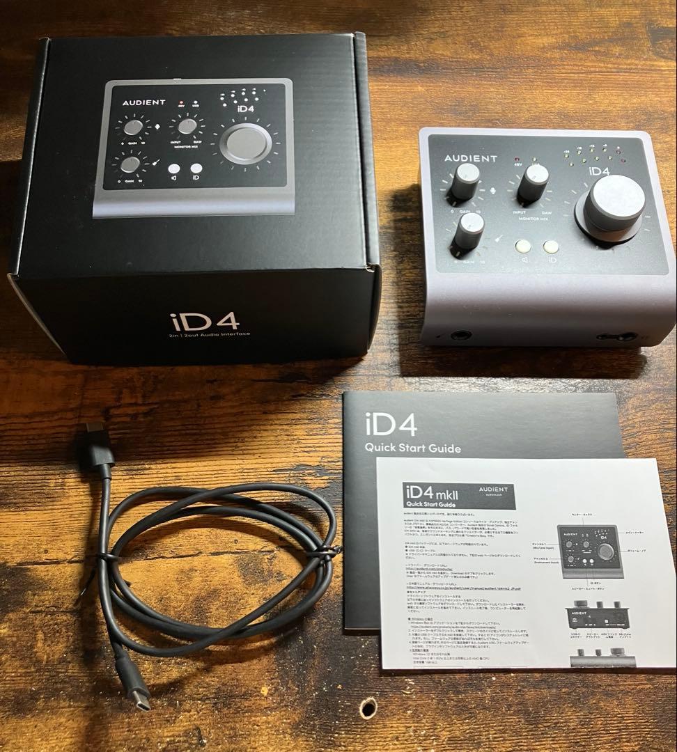 AUDIENT iD4mkII オーディオインターフェイス