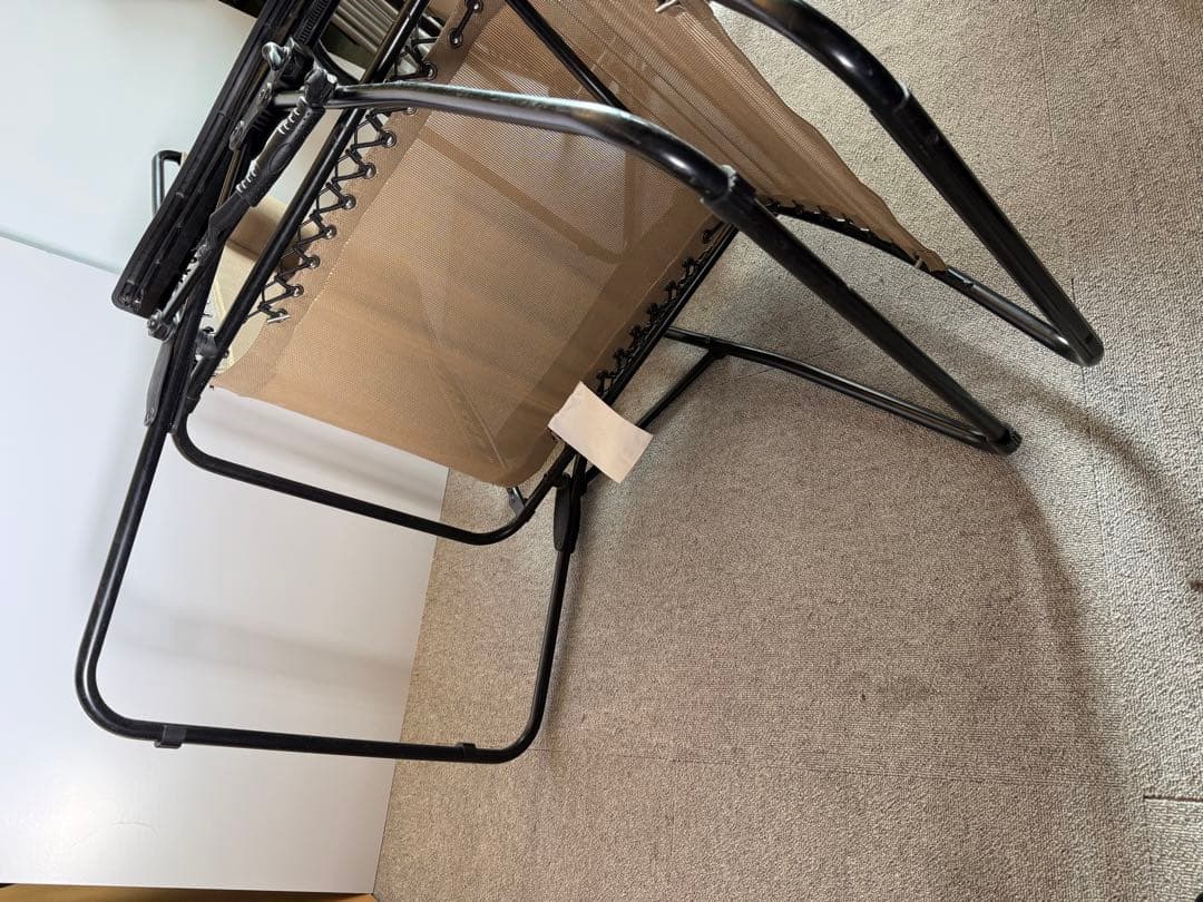 Coleman インフィニティチェア 2脚 ベージュ 折りたたみ リクライニング