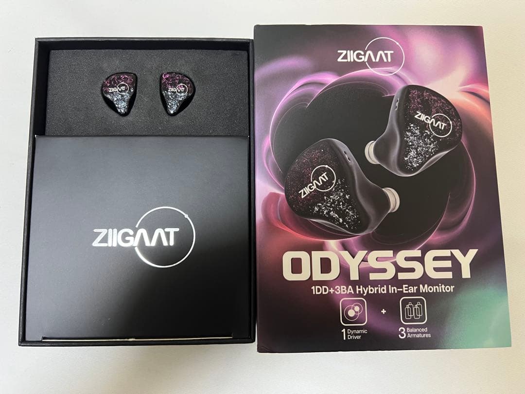 イヤホン ZIIGAAT ODYSSEY 1DD+3BA