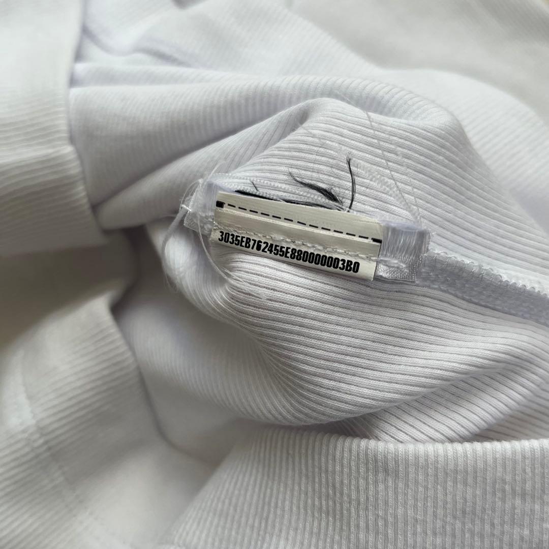 DIESEL 長袖Tシャツ ホワイト Y2K カットソー