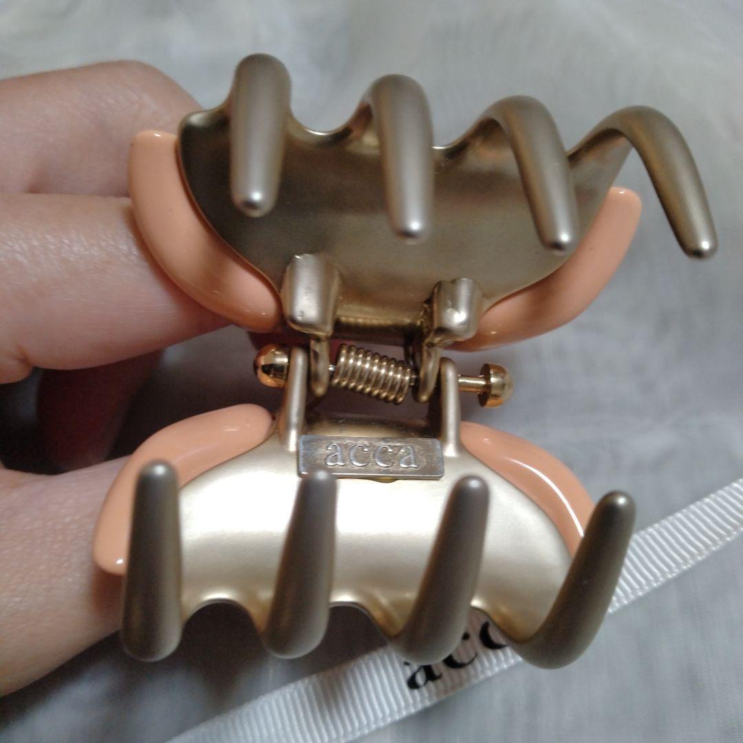 【美品】ACCA Aサイズ バービークリップ ライトピーチ グランデ(Gサイズ)