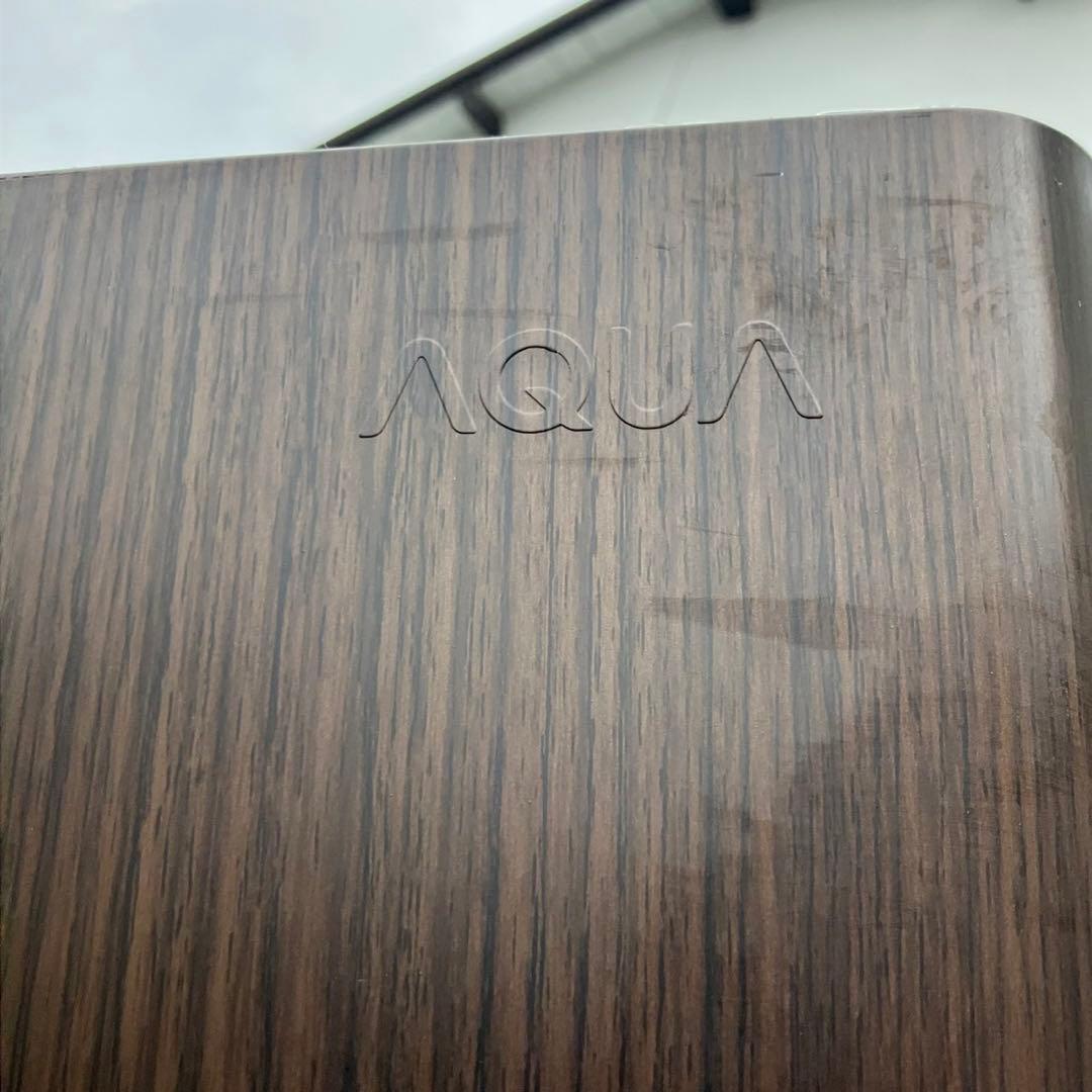 mm129F 2019年製　AQUA 大型冷蔵庫500L〜600L 木目調