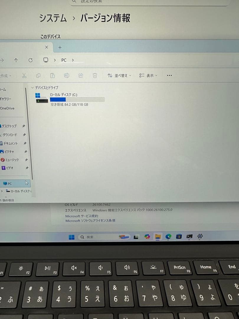 Windowsタブレット本体 2.Surface Pro 7+ i5-1135g7 8/128