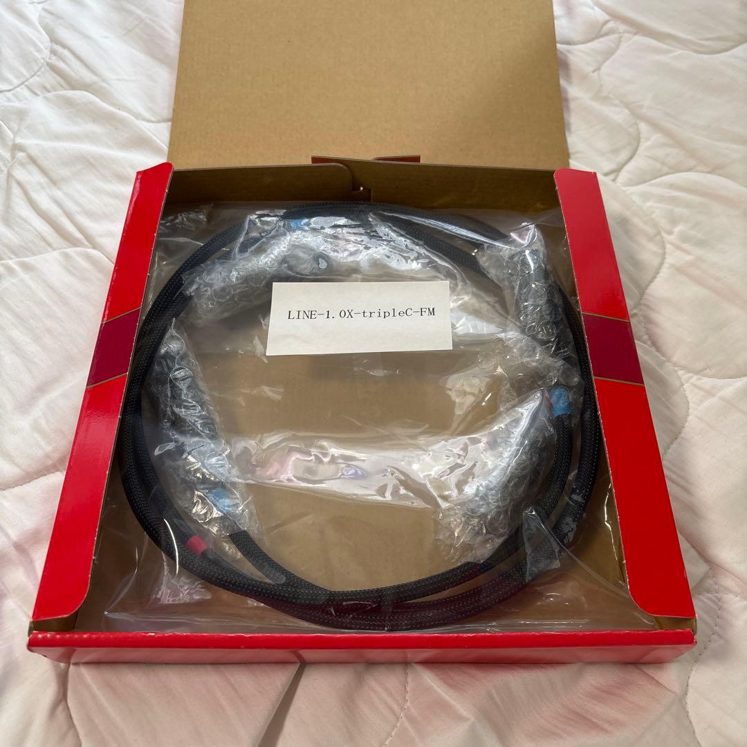 ケーブル・シールド acoustic revive LINE1.0X-tripleC-FM