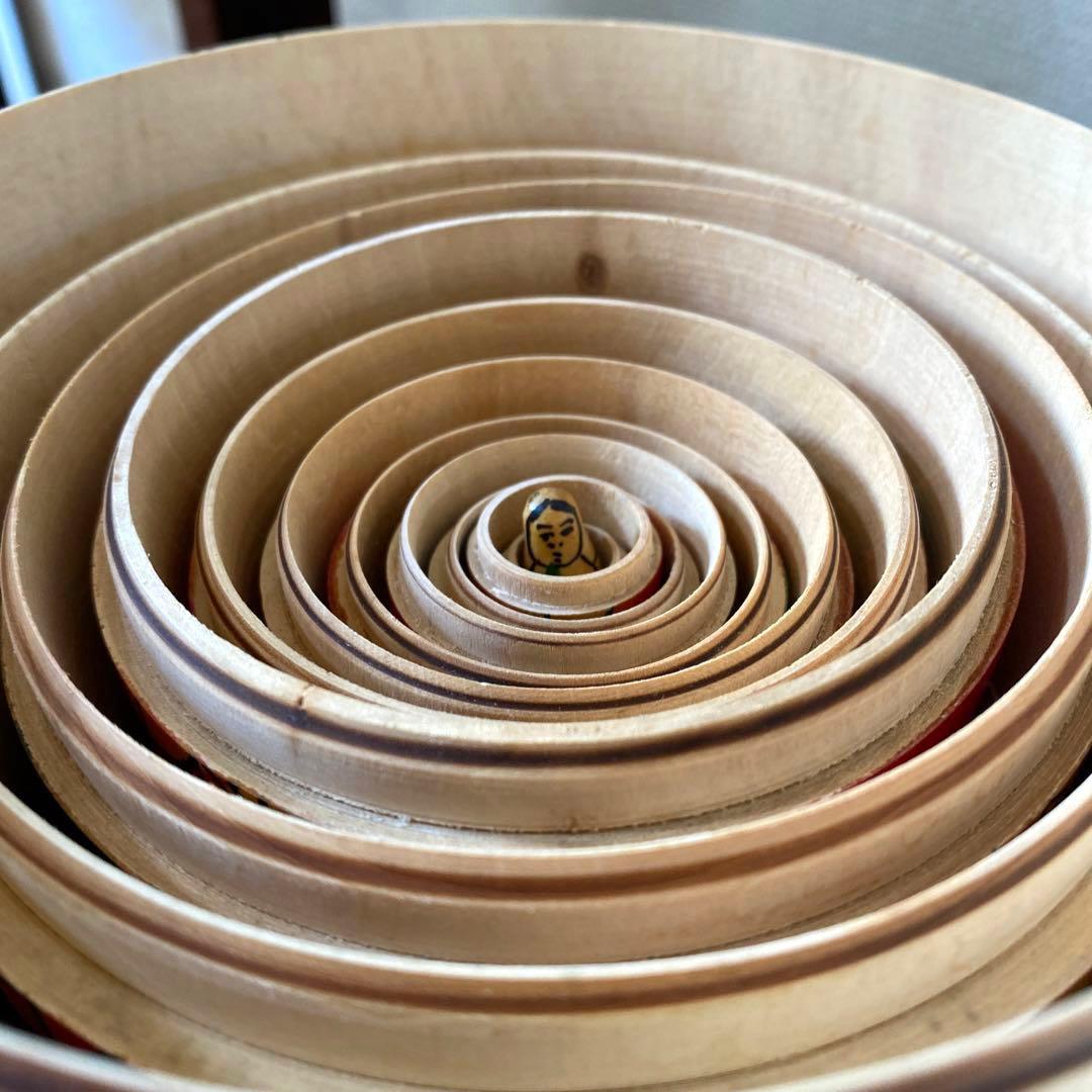 特大マトリョーシカ 12体セット ロシア製 MADE IN USSR 希少