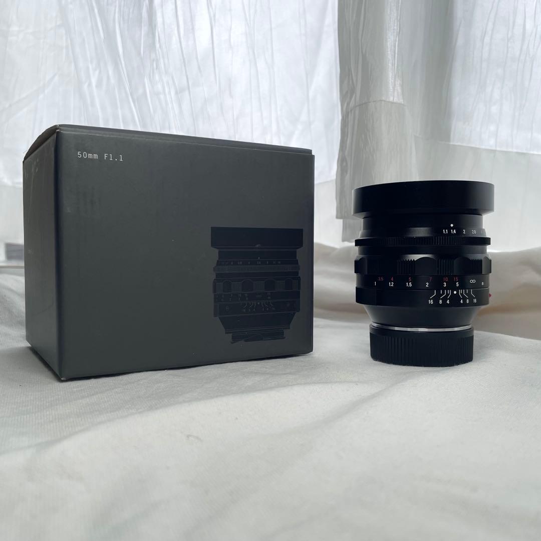 (箱付き)Voigtlander NOKTON 50mm f1.1 Mマウント