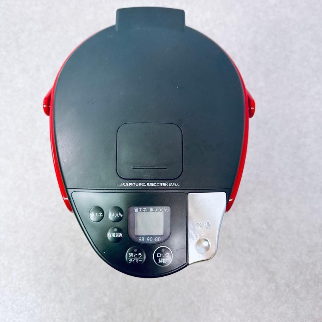 PIP-A221R タイガー 電気ポット とく子さん 2.2L 蒸気レス レッド