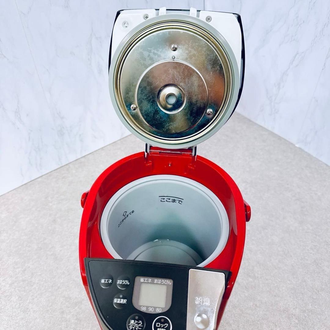 PIP-A221R タイガー 電気ポット とく子さん 2.2L 蒸気レス レッド