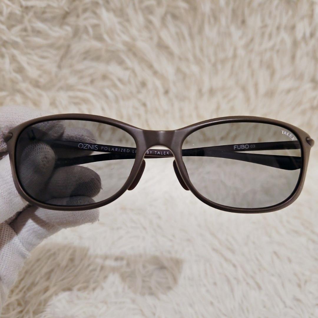 美品 OZNIS TALEX サングラス 偏光サングラス FUBO 03 眼鏡
