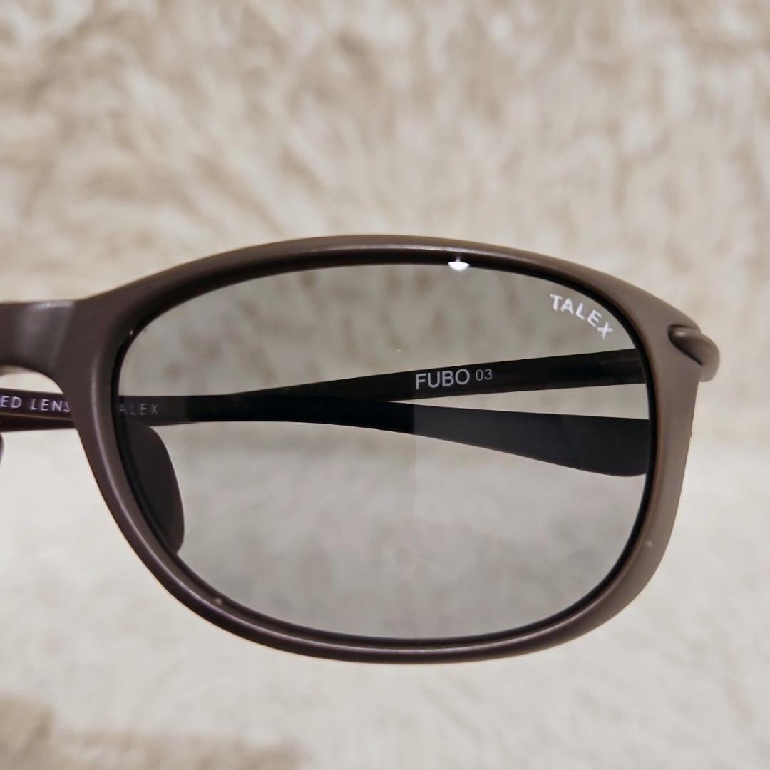 美品 OZNIS TALEX サングラス 偏光サングラス FUBO 03 眼鏡