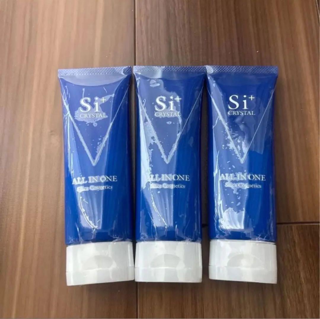 【新品・未使用】　Si+ クリスタルオールインワン　60g 3本セット