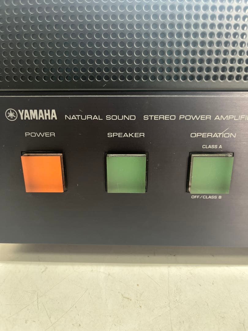 YAMAHA ヤマハ B-4 ブラック ステレオパワーアンプ