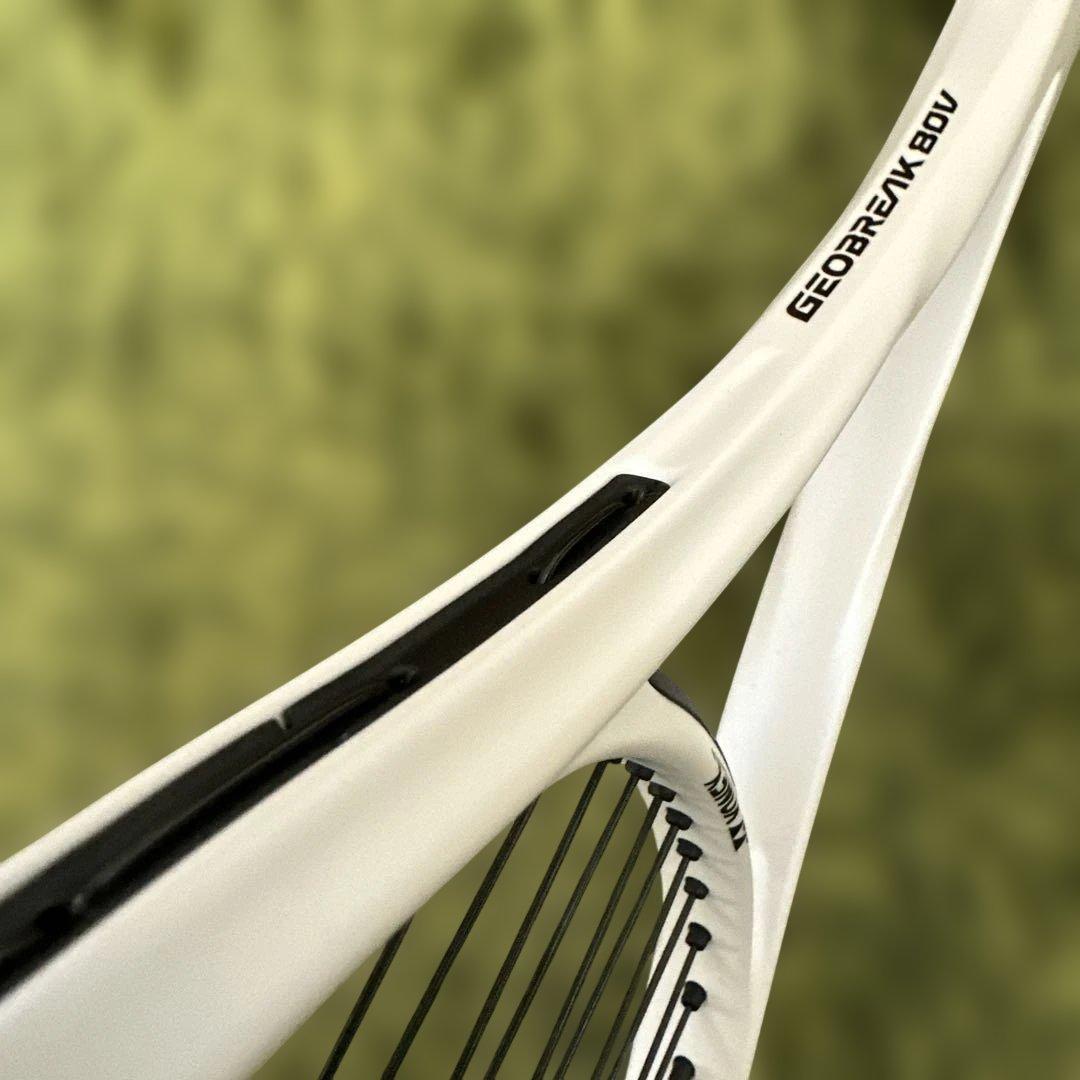 最終お値引き☆ほぼ新品YONEX GEOBRAKE 80V テニスラケット