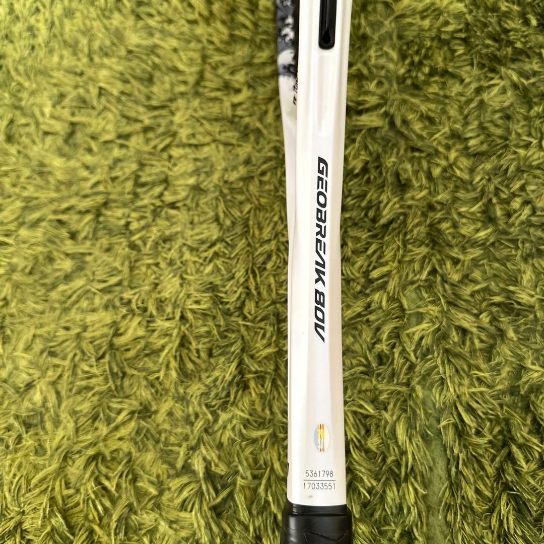 最終お値引き☆ほぼ新品YONEX GEOBRAKE 80V テニスラケット
