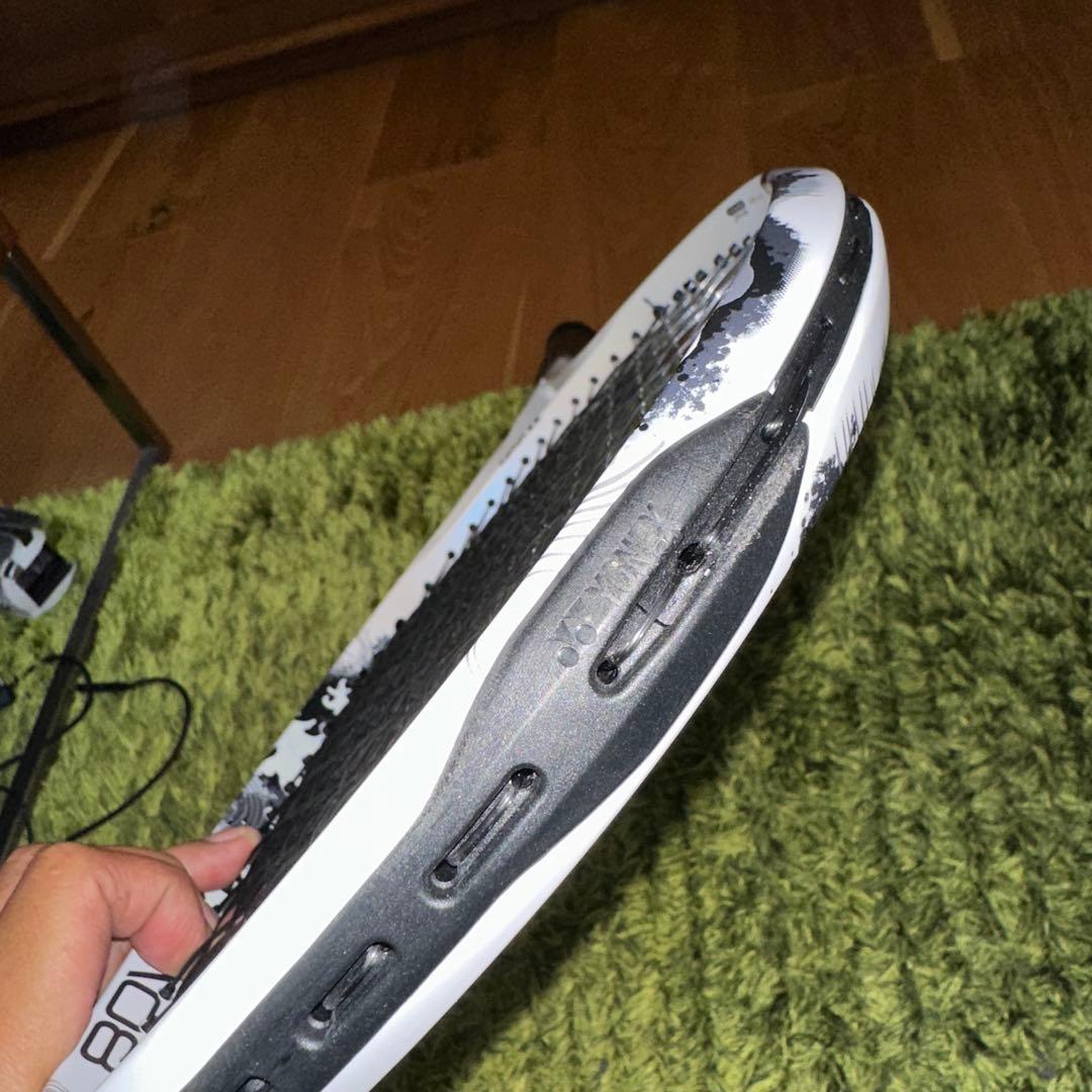 最終お値引き☆ほぼ新品YONEX GEOBRAKE 80V テニスラケット