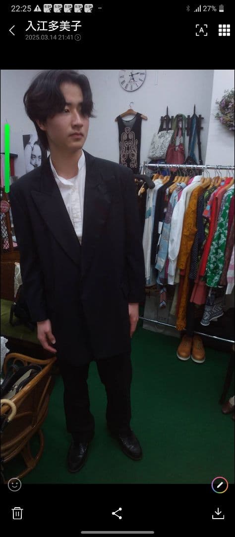 Jean Paul Gaultier テーラードジャケット L 黒