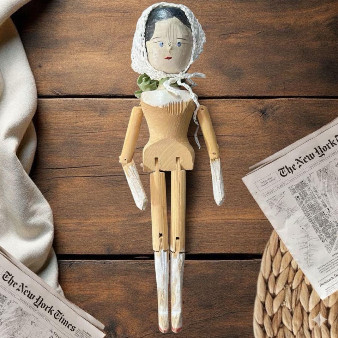 【la petit fleur *】ペグドール 優しい表情　アンティーク