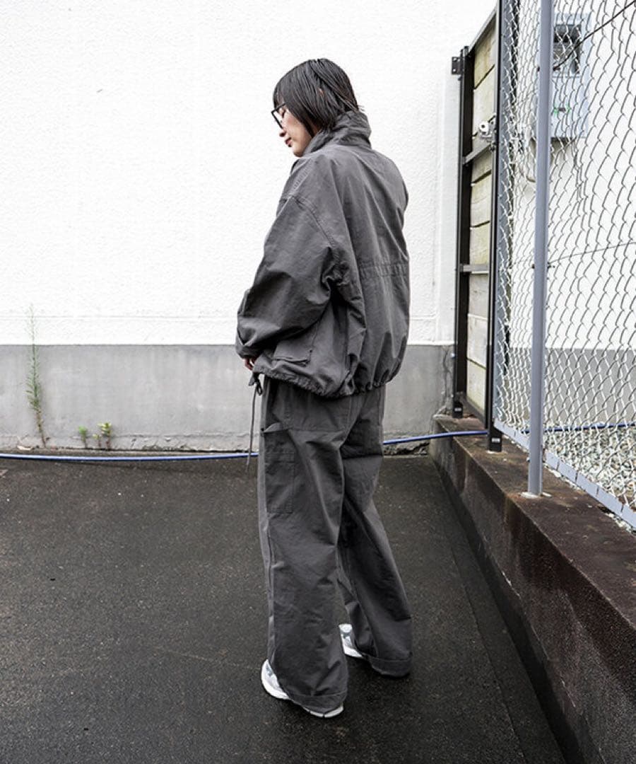 美品　solamonat poche　グログランハンティングジャケット　2