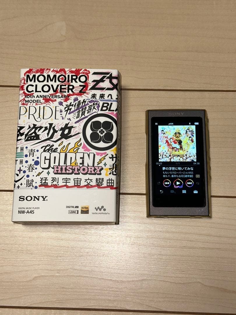 ももいろクローバーZ 10周年記念SONY ウォークマン NW-A45