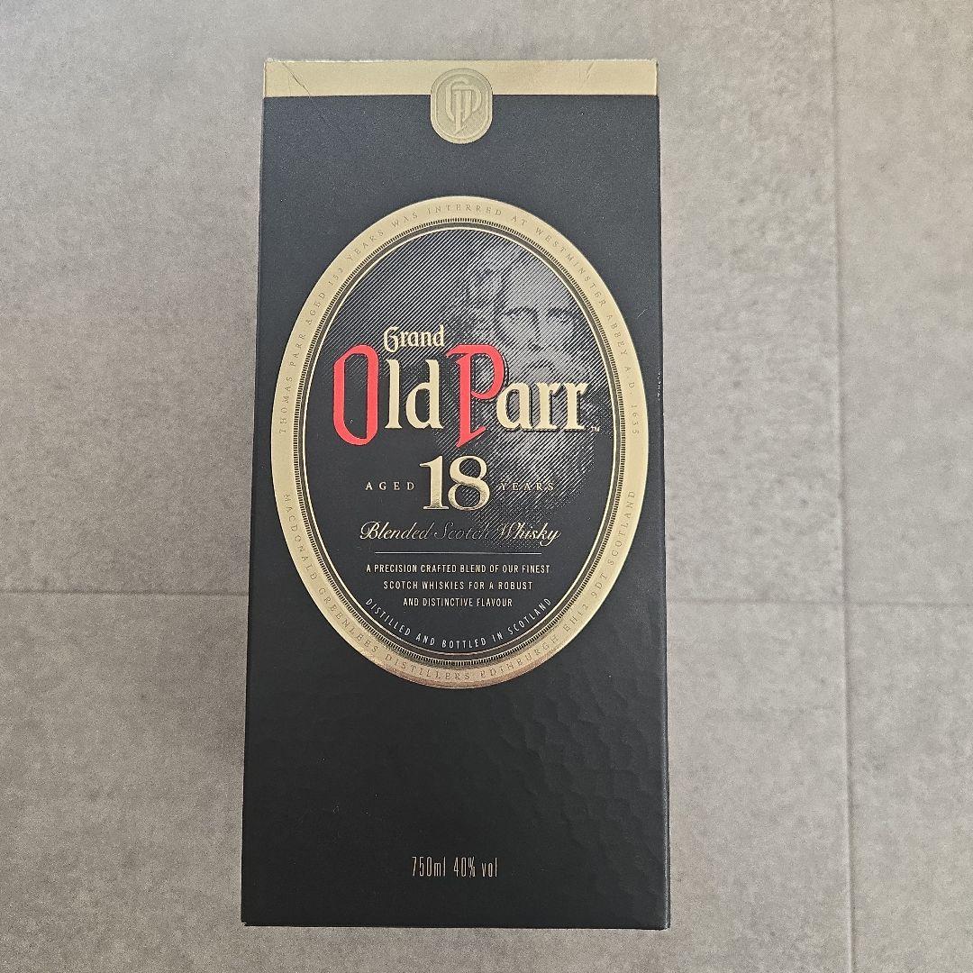 【未開封】Grand Old Parr 18 750ml 40%