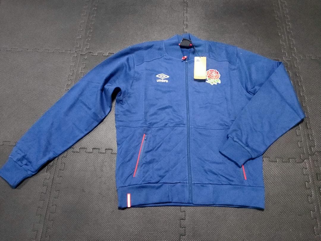 アンブロ　ラグビーイングランド代表　ボンバージャケット　スウェット