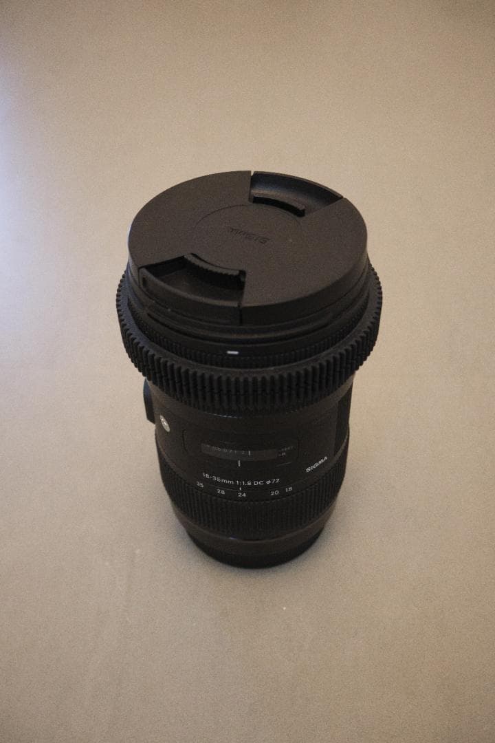 SIGMA ART 18-35mm F1.8 EFマウント フォーカスギア付き