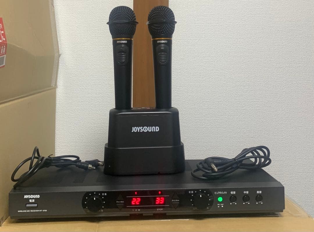 BMB JOYSOUND WT 8700 ワイヤレスシバー.マイク WM 870