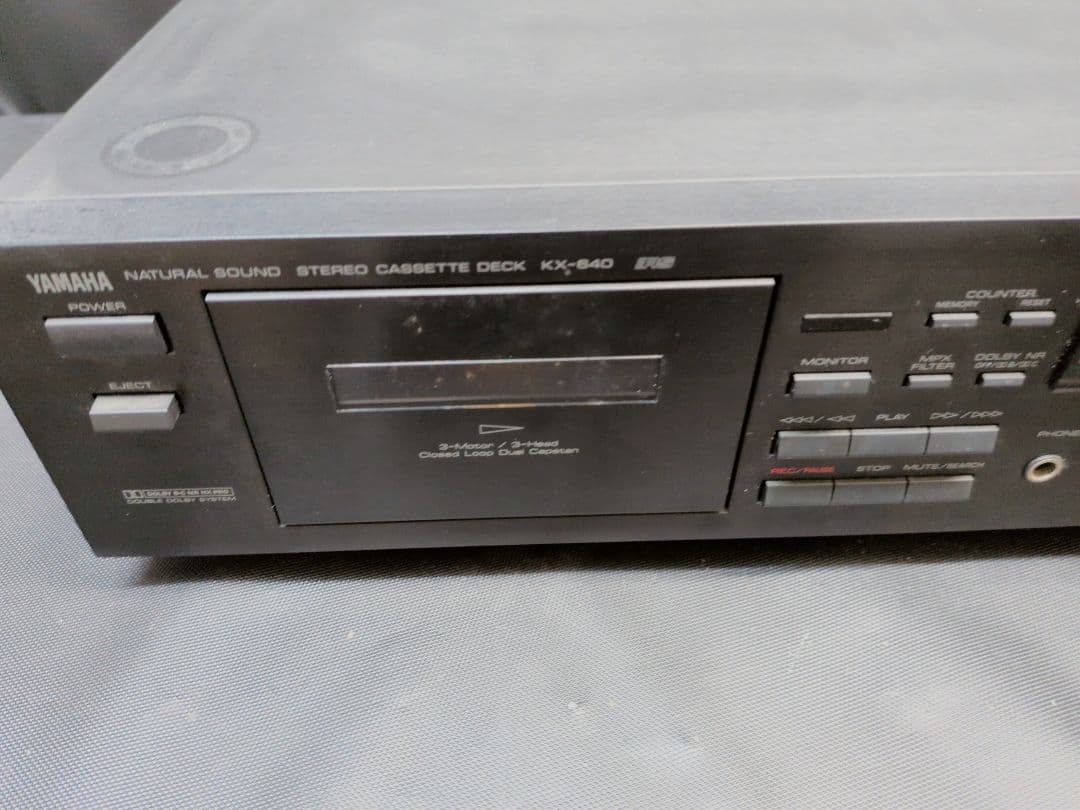 YAMAHA ヤマハ KX-640 ステレオカセットデッキ　M2867