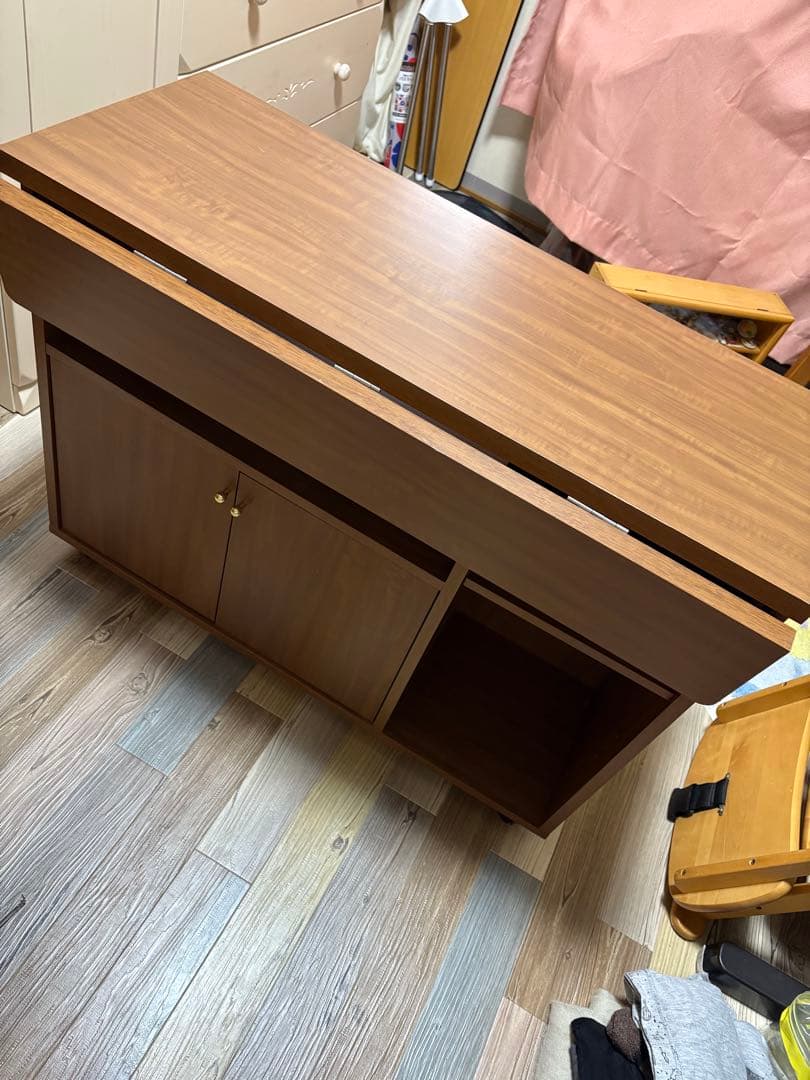 折りたたみ　カウンター　収納
