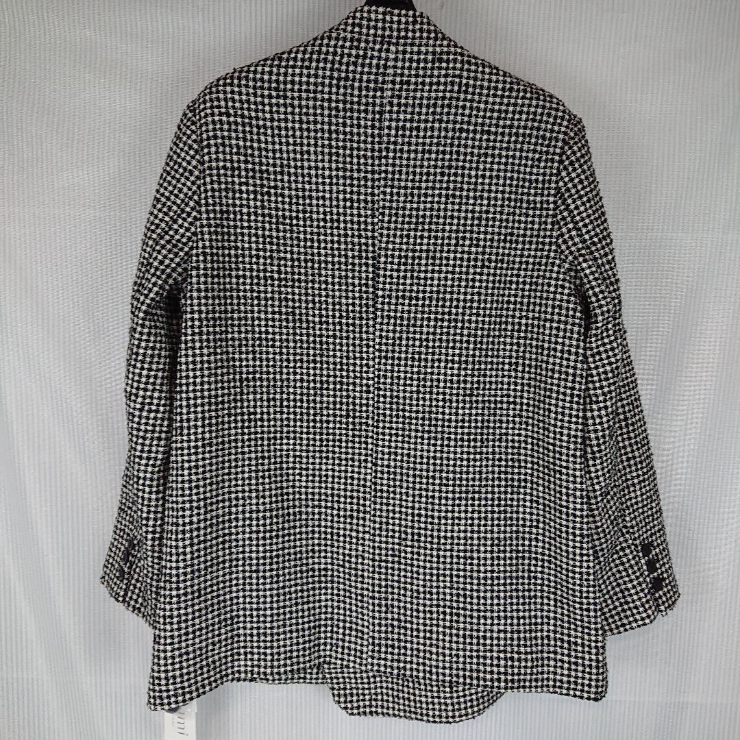 a907 emmi/エミ ノーカラーダブルジャケットコート 未使用 S