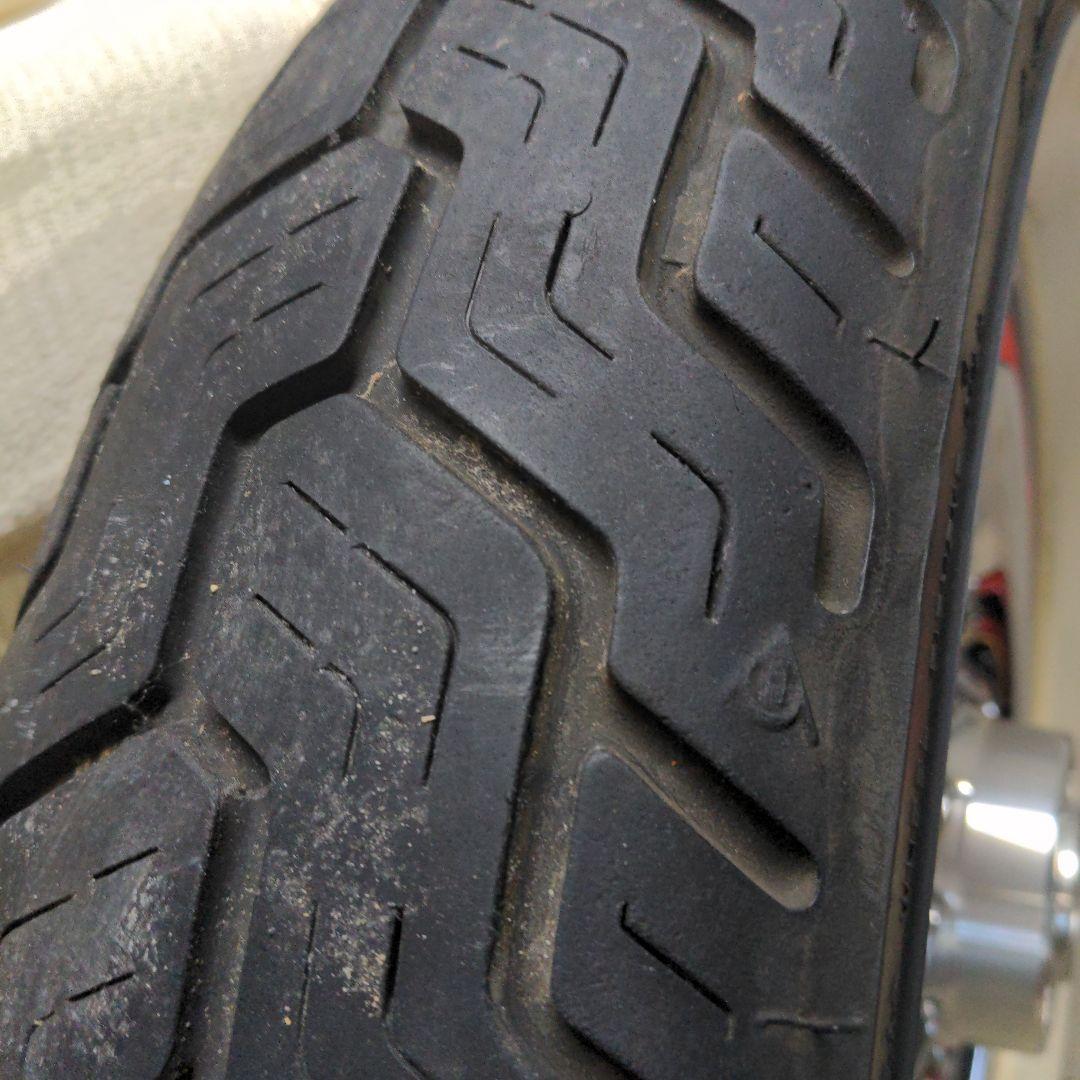 ハーレー　純正　ソフテイル ホイール　タイヤ　16インチ　リア　ホワイトリボン