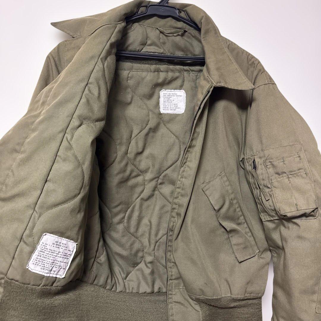 タンカースジャケット米軍実物80s 86年会計
