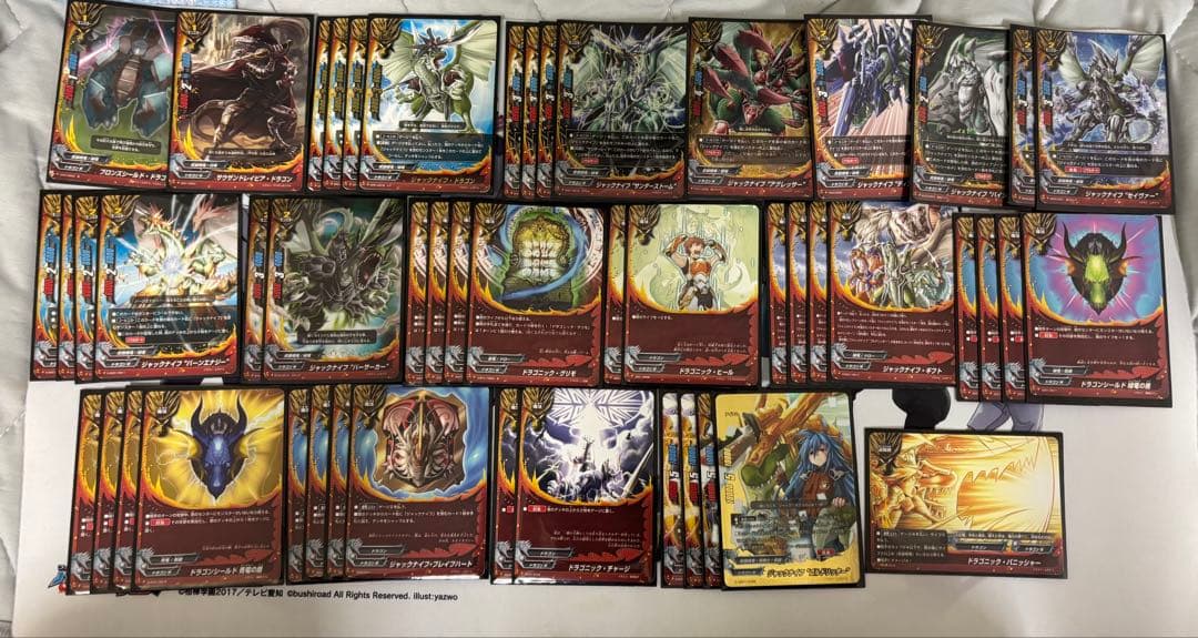 バディファイト 原作再現　ジャックナイフデッキ　ゴルドリッター　タスク