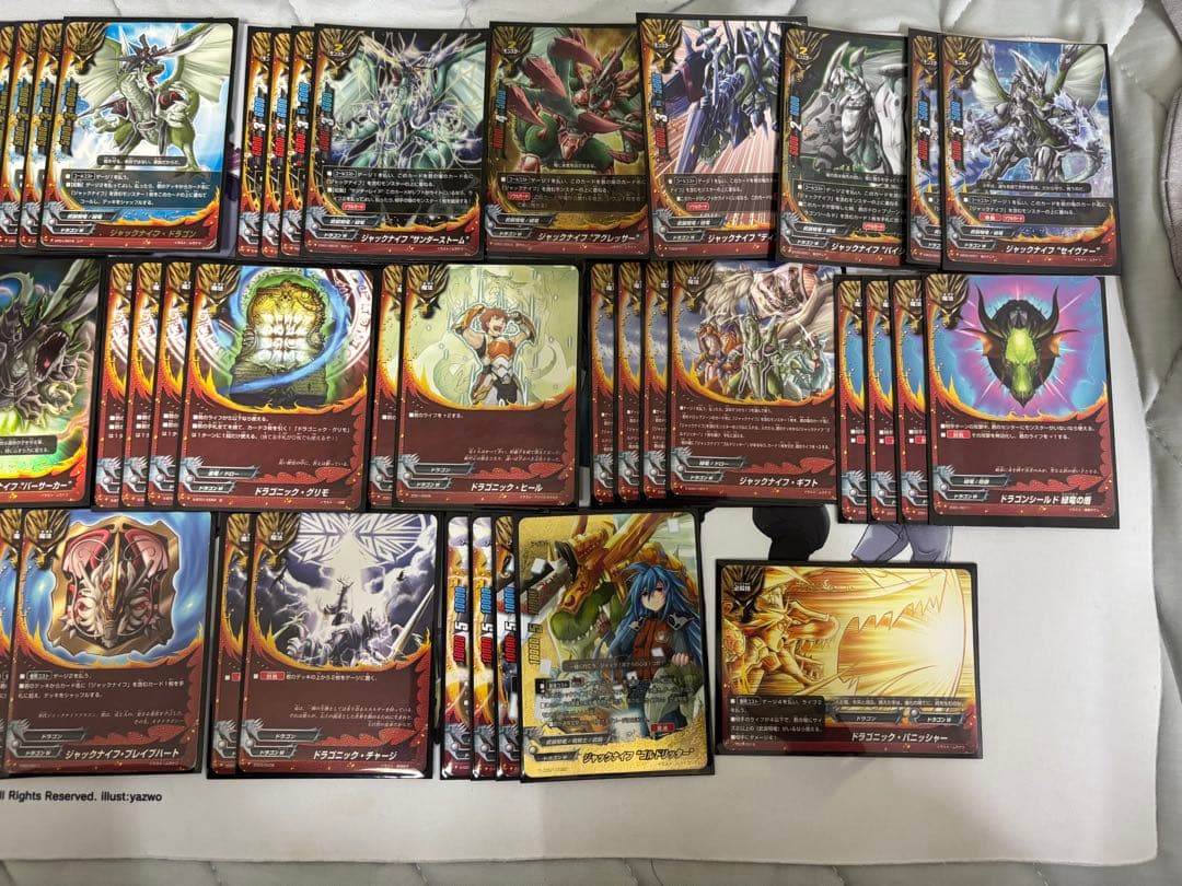 バディファイト 原作再現　ジャックナイフデッキ　ゴルドリッター　タスク